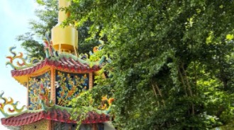 三村里福德祠／金爐上方環保設備